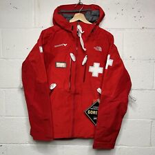 North Face TNF “Powder Patrol” Red Cross Light Gore-Tex Pro Shell Men’s Medium