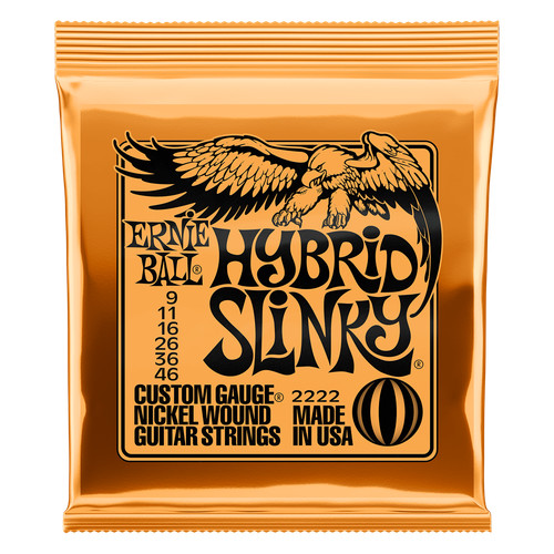 Ernie ball 2222 hybrid slinky - ernie,