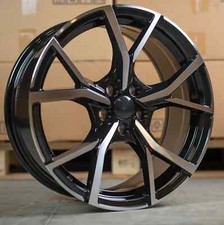 17"Estoril black pol alloy