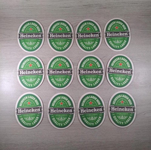 Heineken beer mats - 12, x