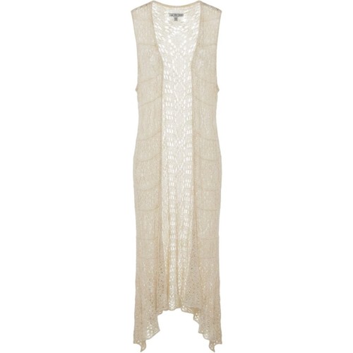 Boho longline crochet vest - boho,
