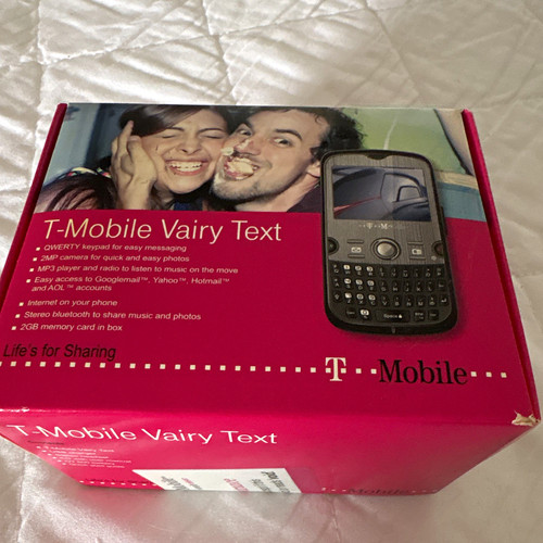 Mobile vairy text - t-mobile,
