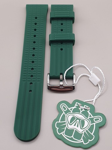 Steeldive waffle 20mm green - steeldive,