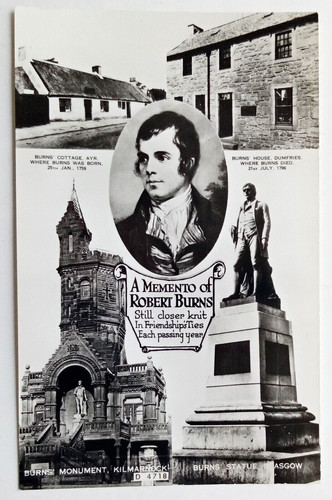 Robert burns momento real - robert,