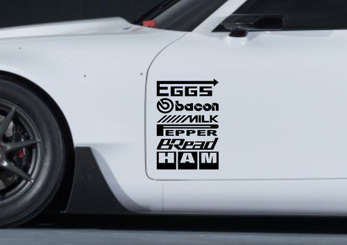 Car shopping list bacon ed - shopping,