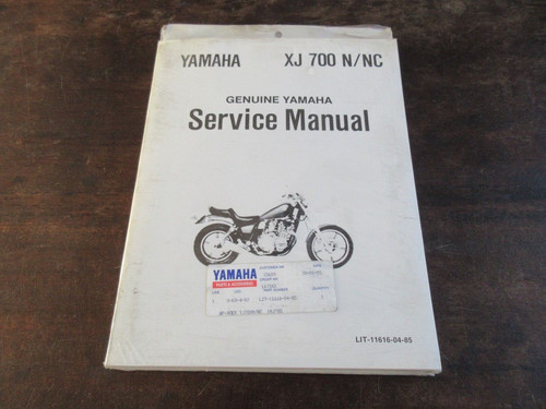 Yamaha xj700n xj700nc - yamaha, nos