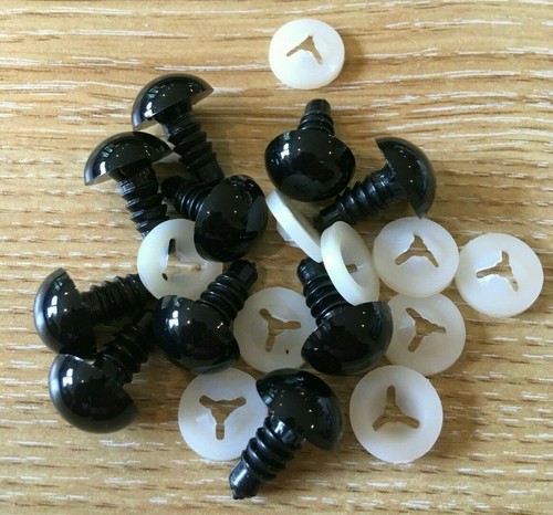 Safety eyes toys black plastic - eyes,