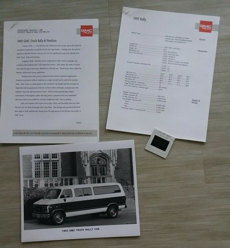 1993 gmc rally - rally, kit