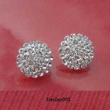 Cute Circle Round Diamonte /