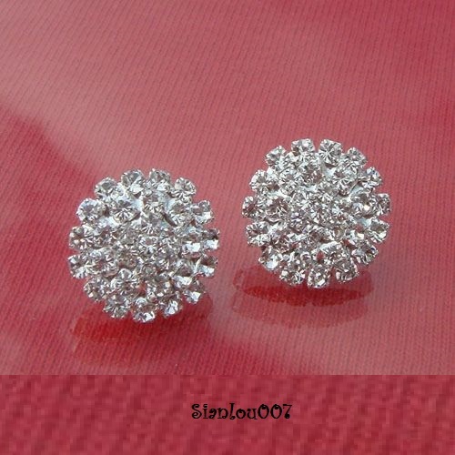 Cute circle round diamonte - diamonte, /