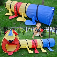 KIDS PLAY TUNNEL TENT TUBE