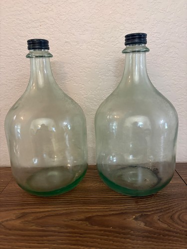 Vintage glass demijohn wine - vintage,