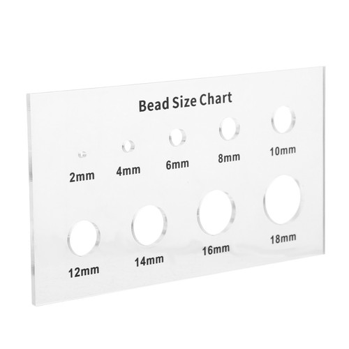 Bead measuring tool - tool, jewelry