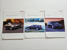 HONDA S2000 SALES BROCHURE PACK 2003