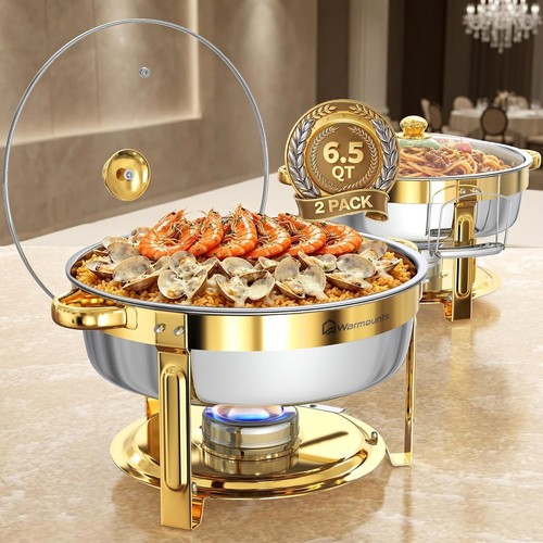 Warmounts gold chafing dish - 6l,