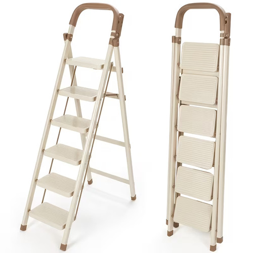 Durable folding step ladder - folding,