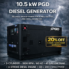 10.5 kW Diesel Generator