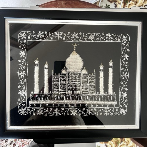 Vintage zardozi taj mahal - vintage,