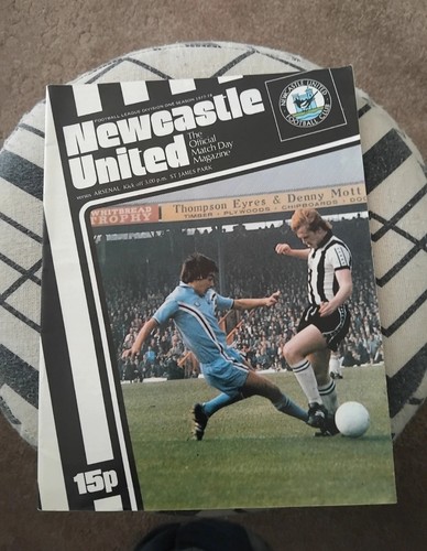 Newcastle arsenal programme - vs,