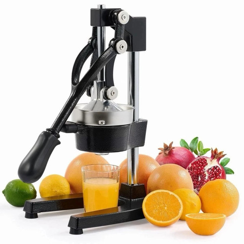 Manual cast iron citrus juicer - cast,
