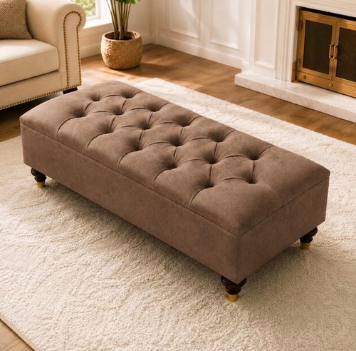 Chesterfield storage ottoman - chesterfield,
