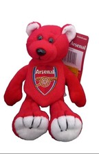 Arsenal Football Club FC  New Offical Merchandise Team Toy Teddy Beanie Bear 