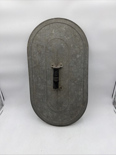 Antique galvanized boiler - galvanized, wash