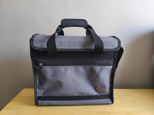 Vintage 1980s grey canvas bike - grey,