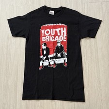 Vtg Y2K Youth Brigade ‘BYO Records’ Shirt Sm NOFX Alkaline Trio Swingin’ Utters