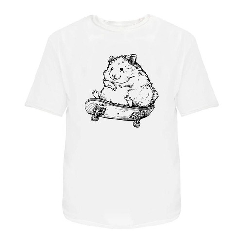 Hamster skateboard unisex - on,
