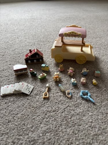 Sylvanian families toy wagon - families,