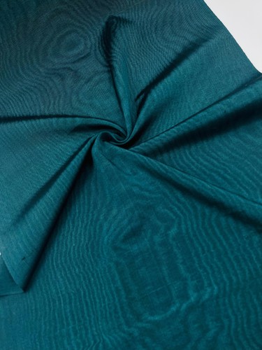 Petroleum blue silk moire - petroleum,