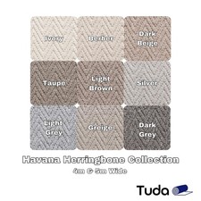 Havana herringbone loop carpet - havana,