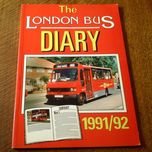 The london bus - diary, 1991/92