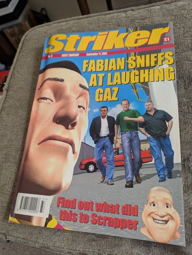 Striker comic strip magazine - comic,