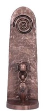 Spiral Goddess bronze incense