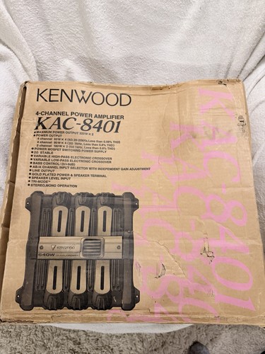 Kenwood kac 8401 - kac-8401, car