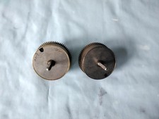 SMITHS ENFIELD PAIR CLOCK MAINSPRING BARRELS WITH SPRINGS 8 DAY