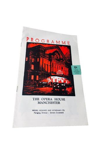Theatre programme opera house - opera,