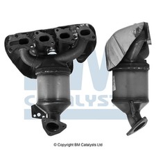 Catalytic Converter Type Approved + Fit Kit BM91383H + FK91383B BM Cats Front