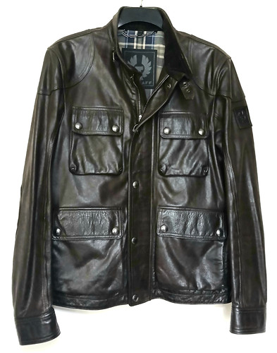 Superb belstaff leather - belstaff, "