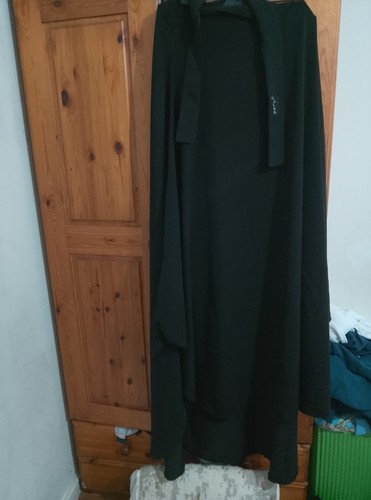 Full length black jilbab - jilbab, in