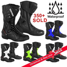 Mens Motorcycle Leather Long