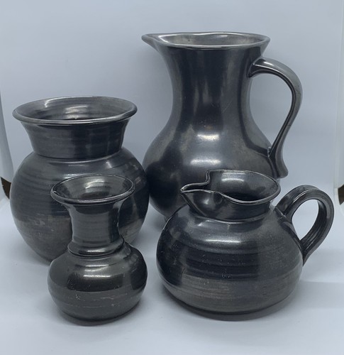 Four vintage prinknash pottery - vintage,
