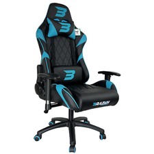 BraZen Venom Esports Elite Computer Office PC Gaming Chair For Adults - Blue