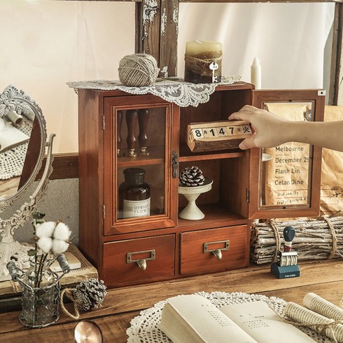 Desktop wooden chest - wooden, of