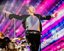 Chris Martin Coldplay Signed 8" x 6" Photo  - Great Gift Idea