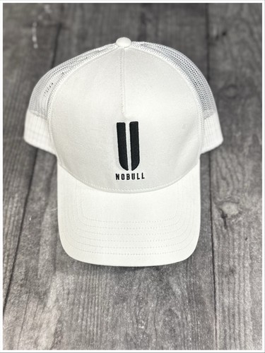 Nobull white trucker hat new - -,