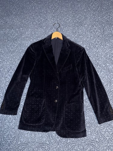 Canali italy navy - italy, cotton