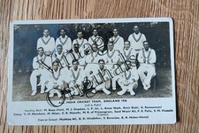 Vintage 1936 All India Cricket